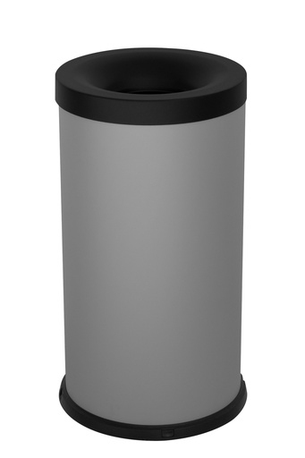 [546G] Papelera Ignífuga Standard 40 L Acero Pintado Gris