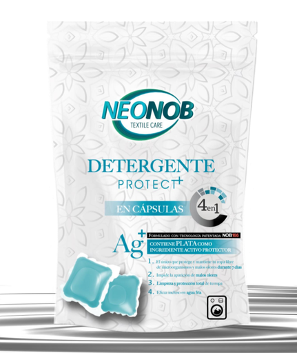 [Neo166_capsulas] Neonob Detergente En Capsulas Protector Contra Microorganismos Y Virus