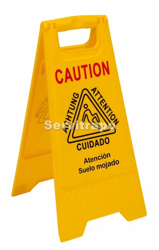 [SE3030] Señal De Seguridad "Atención Suelo Mojado" 