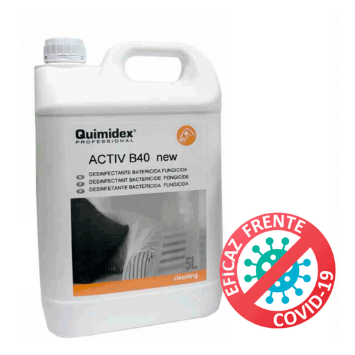 [VIRUCIDA ACTIV B40] Desinfectante Virucida Bactericida Fungicida De Doble Acción