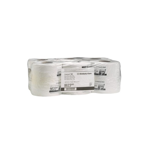 [8623000] PAPEL HIGIÉNICO JUMBO HOSTESS 300 M MD75 1 CAPA