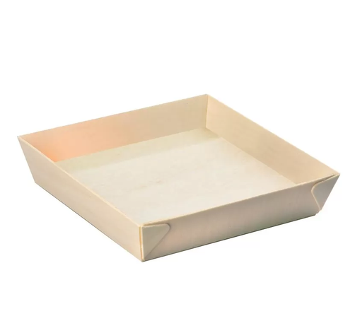 [9304] BANDEJA DE MADERA SAMOURAI 17 X 17 X 3,6 CM