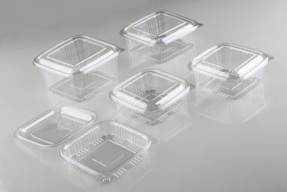 [SECUAD370PET] TARRINA PET CUADRADA EQUAL 370 CC