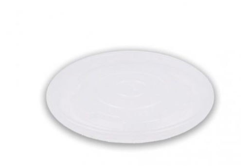 [7606] Tapa Pp Blanca Tarrina Redonda 1,2L