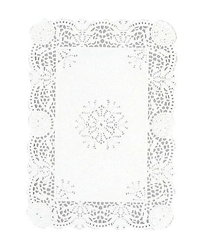 [LM029530] BLONDA 35 X 45 DE PAPEL BLANCA