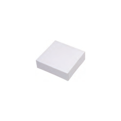 [100001] Caja Carton Blanca Con Tapa 16 X 16 Cm