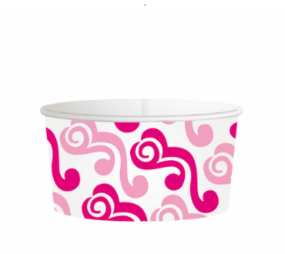 [8104] TARRINA HELADO TRIBAL  230 CC