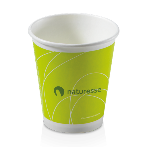 [PV5097] Vaso Cartón Biodegradable 8 Oz Naturesse