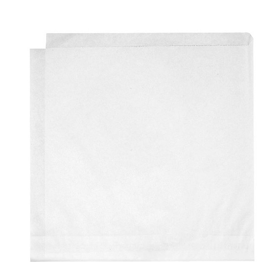 [8383] Bolsa Papel Blanca Kebab  20 X 21 Cm