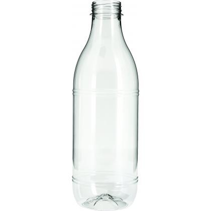 [7169] Botella Zumo Pet Transparente 1000Cc