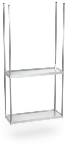 [015402] Prestatgeria *inox suspesa