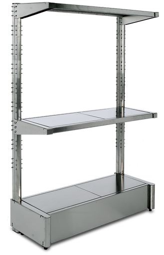 [910020702] Estantería Imagine mural 3 estantes