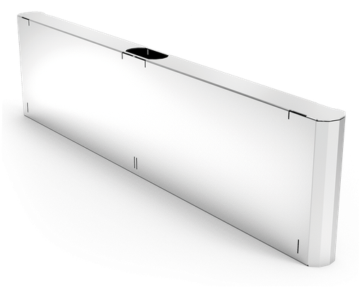 [013802] Peu central per a prestatgeria *inox Imagini