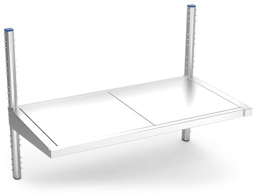 [910040102] Prestatgeria *inox mural Imagini 1 nivell