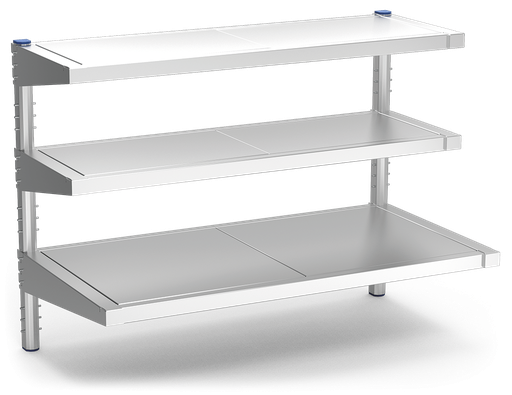 [910040302] Estantería inox mural Imagine 3 niveles