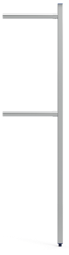 [020806] Columna terminal inox para estructura de cámara de tubo