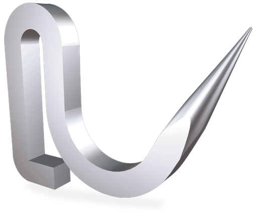 [920060202] Gancho forjado inox modelo pestaña (10 unidades - 021602)