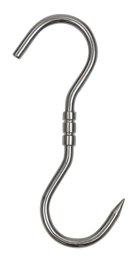 [422402] Ganxo de vareta *inox giratori "S"