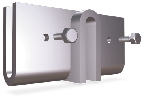 [029202] U en forma de doble T inox