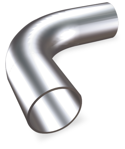 [429002] Tub *inox en esquadra