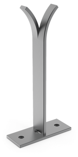 [028402] Subjecció de ferro per a tirant caragolat