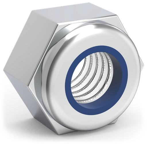[421078] Rosca *inox hexagonal amb rosca mètrica i autoassegurança
