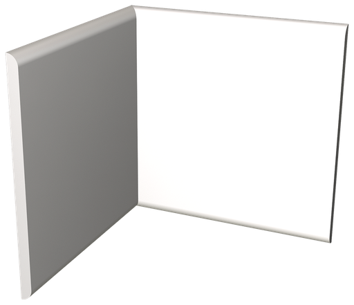 [434022] Perfil paracops angle interior de fibra blanca