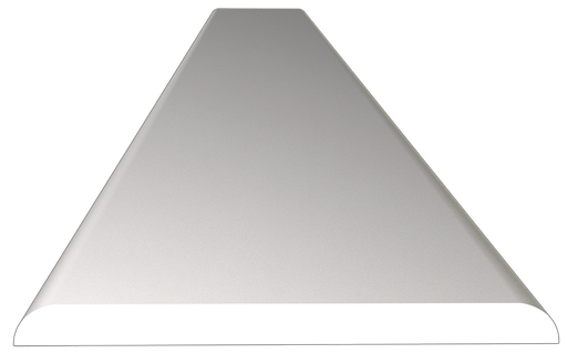 [434024] Perfil paragolpes recto de fibra blanca