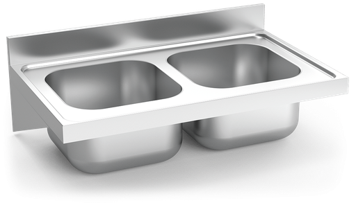 [057626] Aigüera *inox penjant amb cartel·les seriï 600 2 cubetes