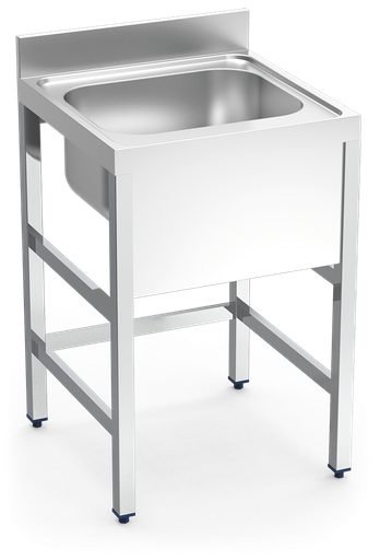 [056002] Aigüera *inox amb suport sense *entrepaño sèrie 700 1 cubeta