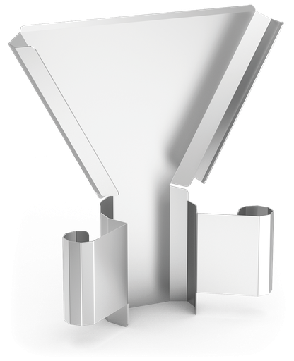 [040218] Pala inoxidable per a patates fregides amb dues rosteixes