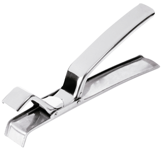 [440714] Pinza para bandeja de horno en acero inox