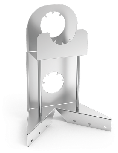 [041820] Jamonero para adosar a tajo con madera