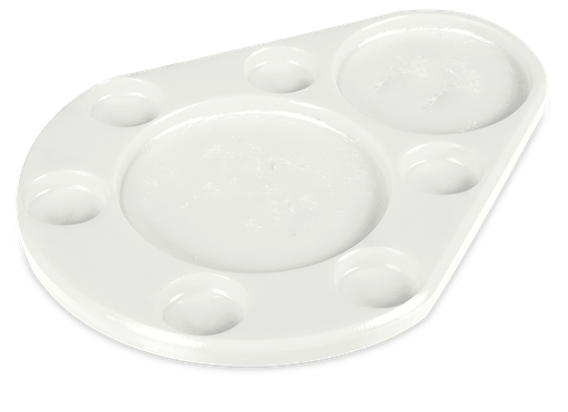 [434412] Salsera de diseño estilo elipse 6 salsas