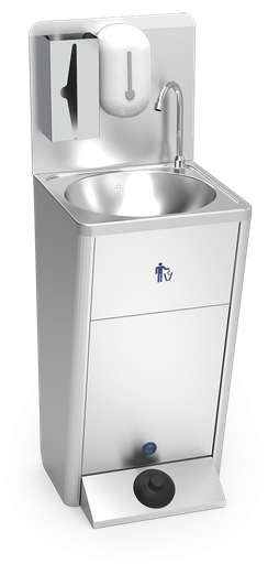 [950020101] Pack Lavamanos autónomo 061430 + Peto postizo con dosificador de jabón automático y tissues 060610