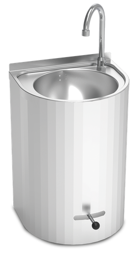 [061402] Lavamanos mural de palanca agua fría y caliente