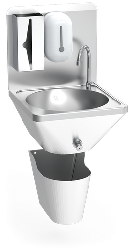 [061406] Lavamanos integral mural de rodilla