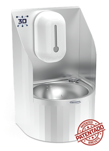 [061482] Lavamanos mural electrónico 3D