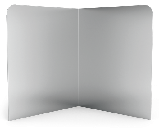 [060612] Peto postizo liso para acoplar a lavamanos de esquina