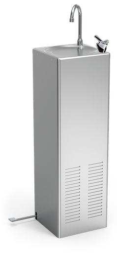[955020401] Fuente refrigerada de agua fría Cold+ con llenajarras a pedal