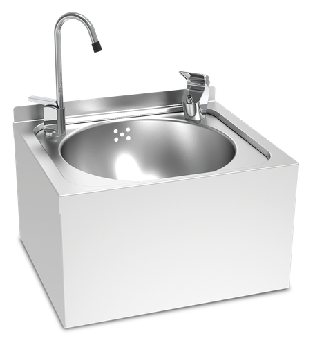 [064204] Fuente de agua inox de fijación mural