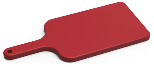 [041868] Tabla / fibra para cortar con mango