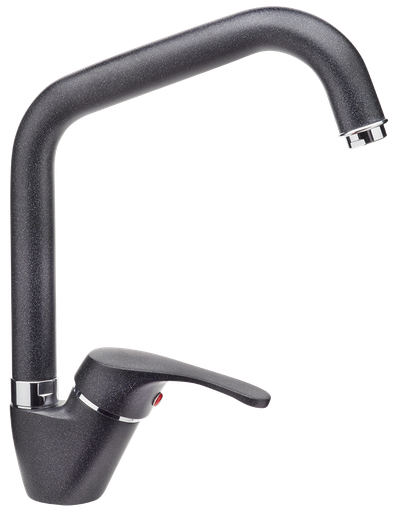 [464632] Grifo de cocina negro efecto granito