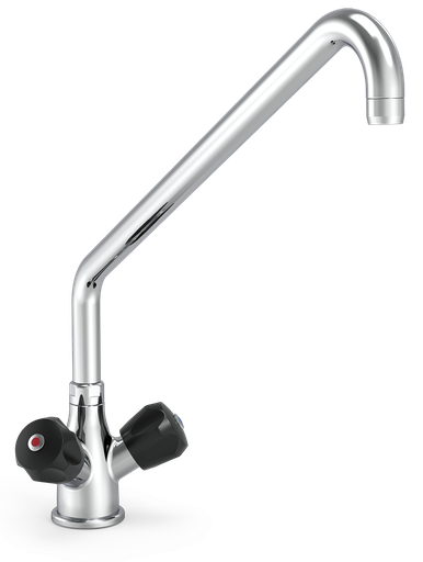 [463224] Aixeta de sobretaula amb poms giratoris aïllants dues aigües