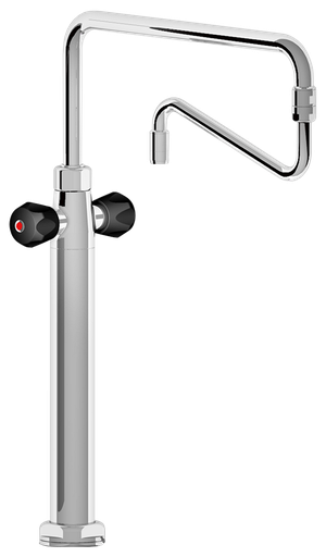 [463229] Aixeta de columna orientable pom aïllant