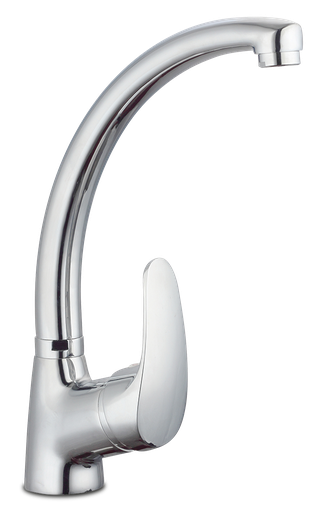 [464624] Aixeta monocomandament sobretaula canella alta per a aigüera