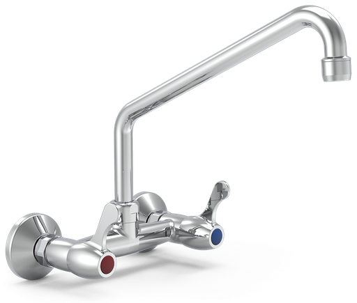 [463424] Grifo mural 1/4 de vuelta de dos aguas