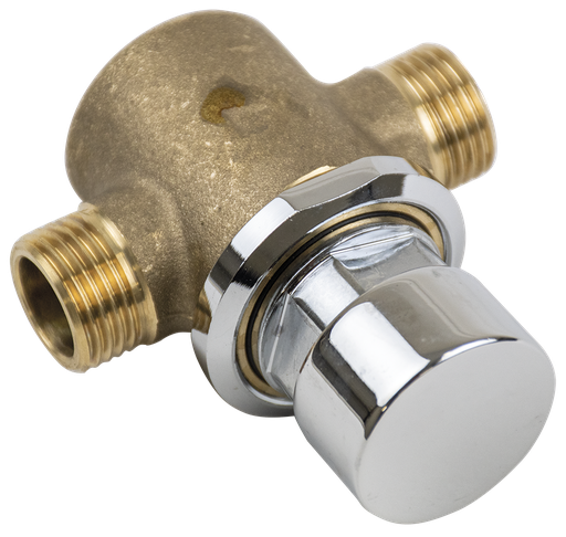 [460430] Pulsador cromado no temporizado