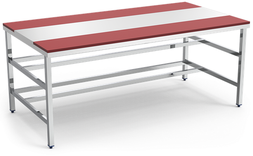 [072602] Mesa de despiece roja