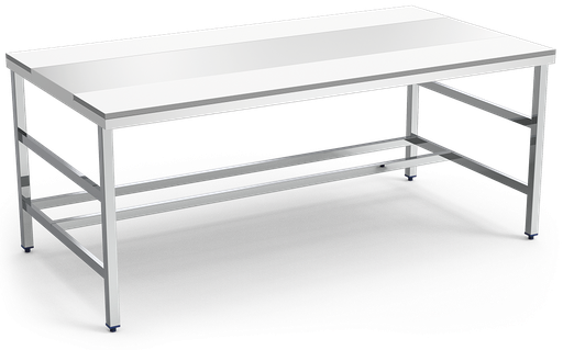 [072652] Mesa d'especejament blanca